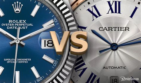 rolex vs cartier watch|cartier vs rolex review.